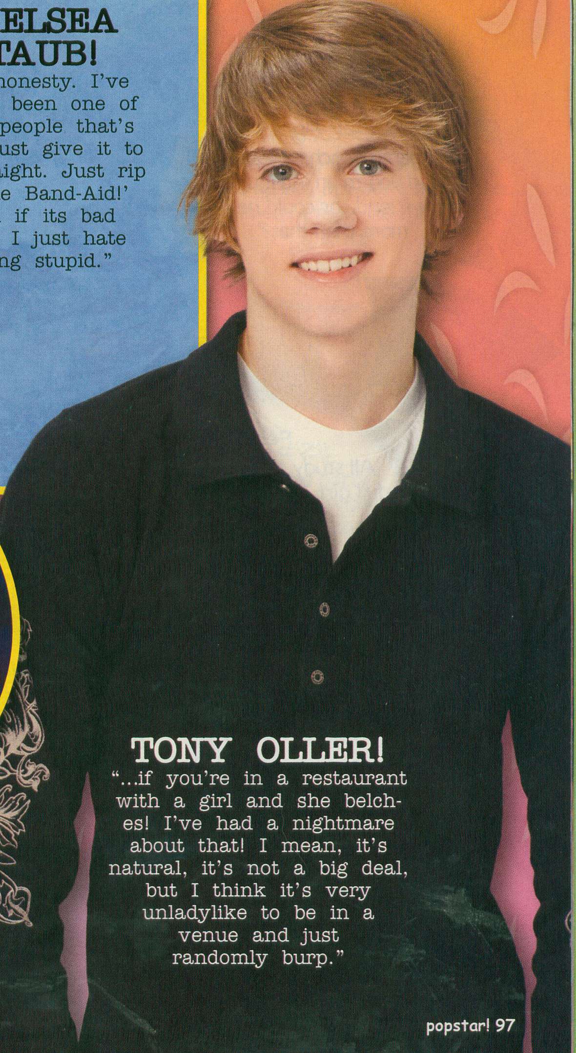 General photo of Tony Oller