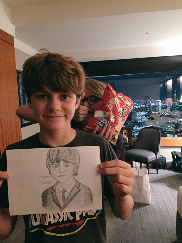 General photo of Ty Simpkins