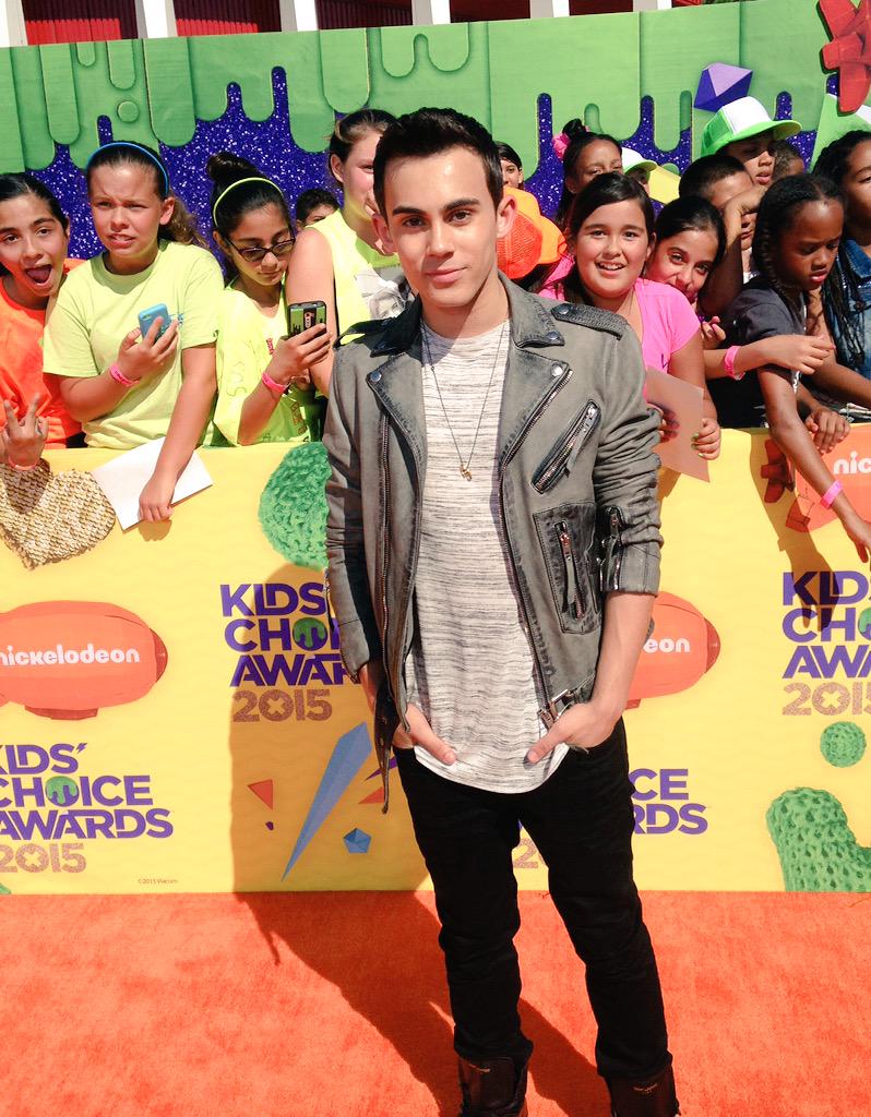Tyler Alvarez in Kids Choice Awards 2015 