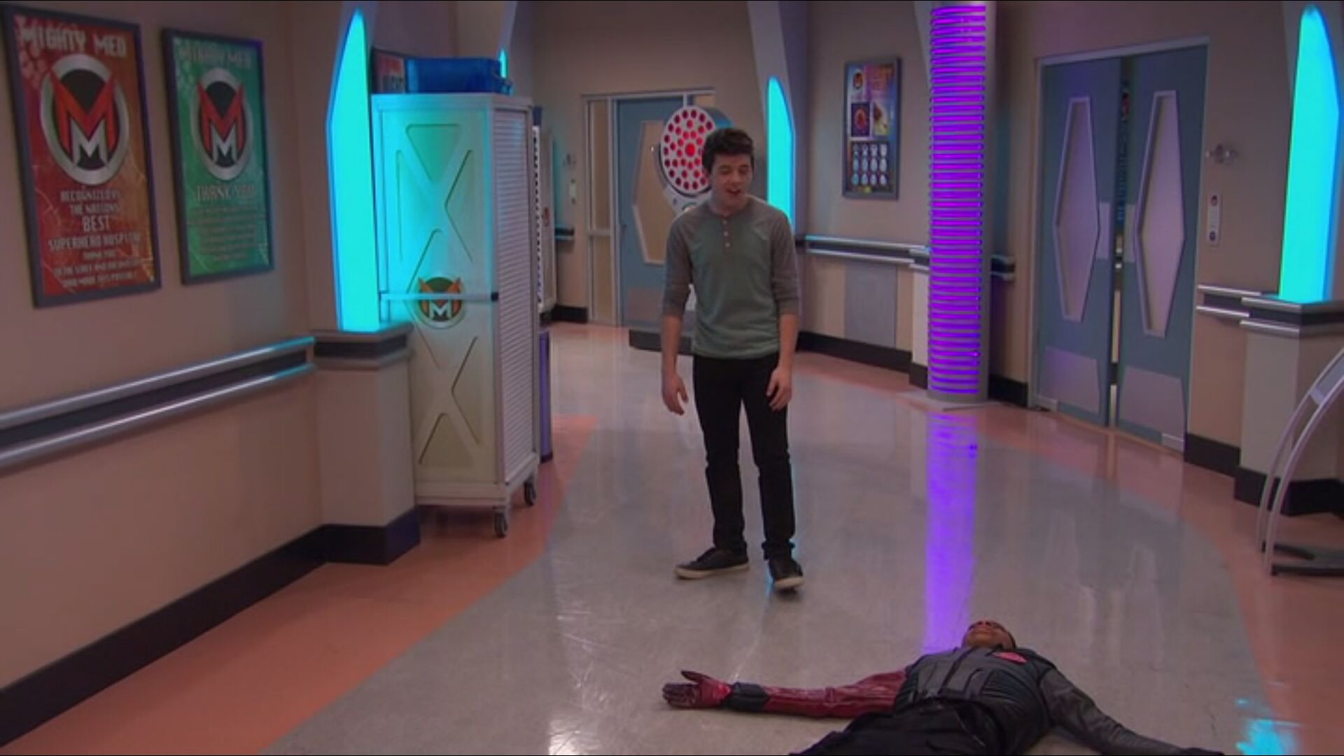 Tyrel Jackson Williams in Mighty Med, episode: Lab Rats vs. Mighty Med