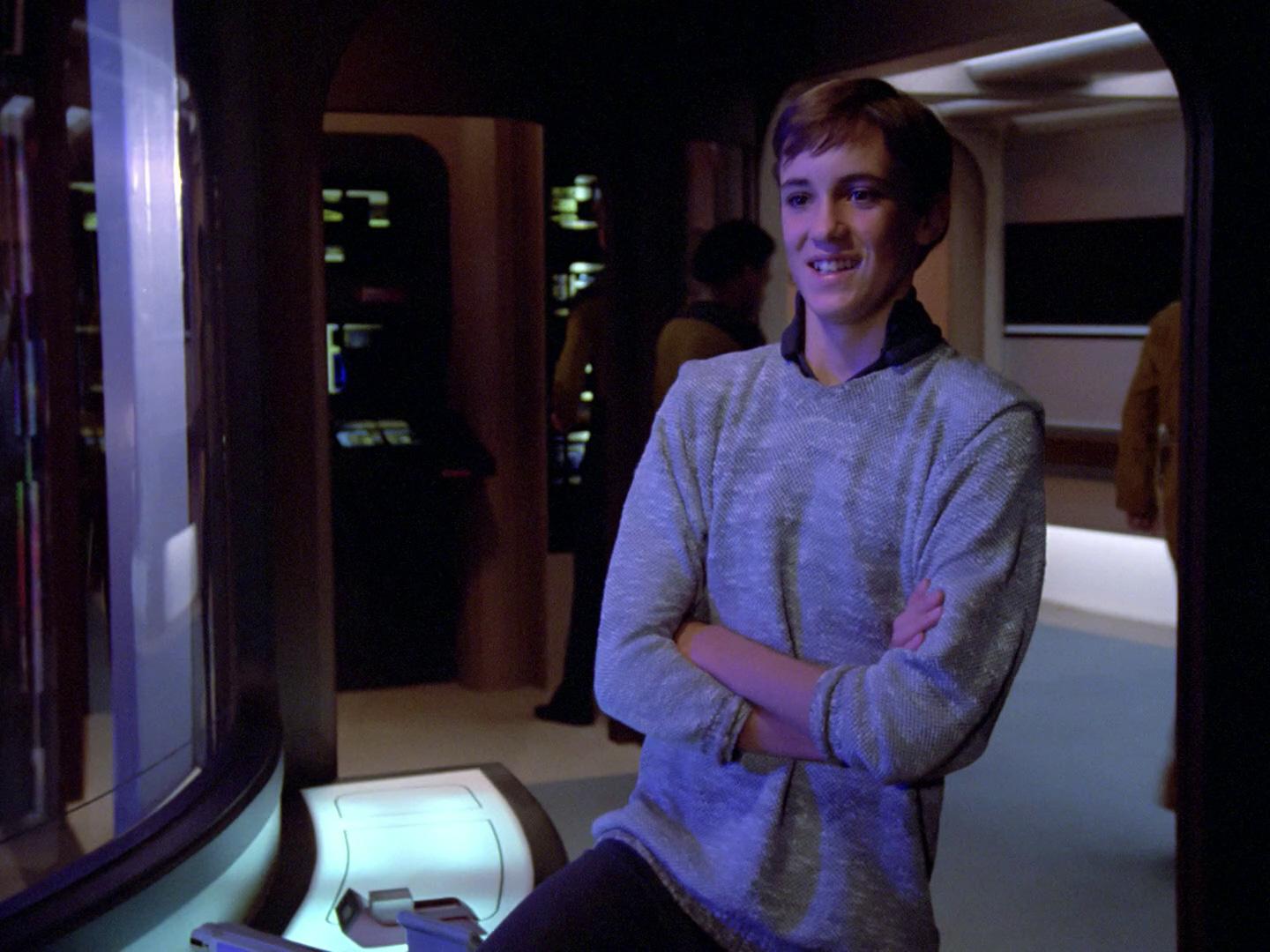 Wil Wheaton in Star Trek: The Next Generation