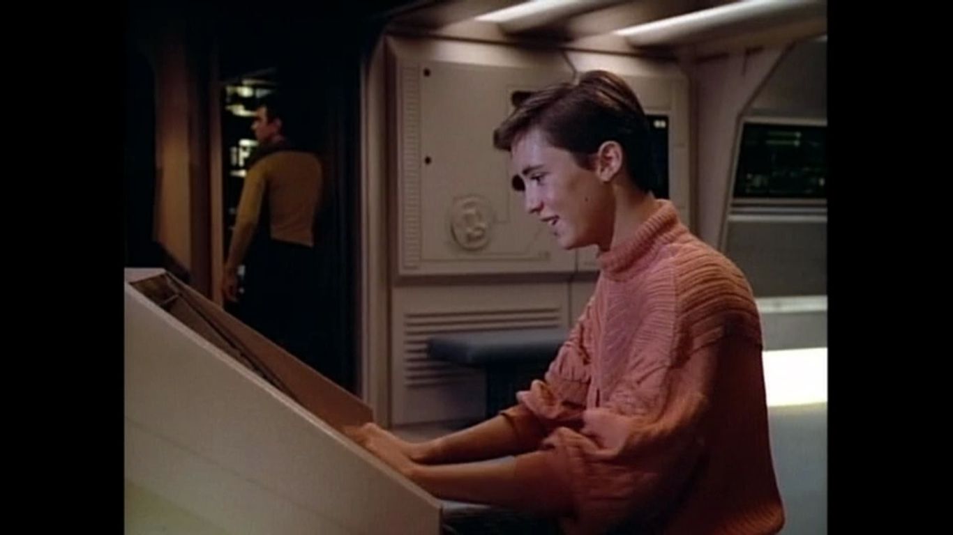 Wil Wheaton in Star Trek: The Next Generation, episode: Lonely Among Us
