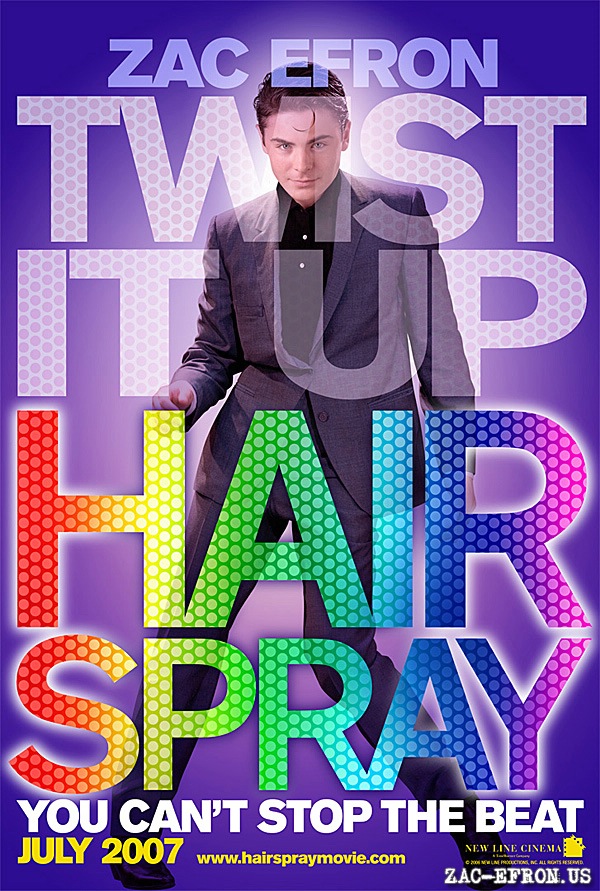 Zac Efron in Hairspray