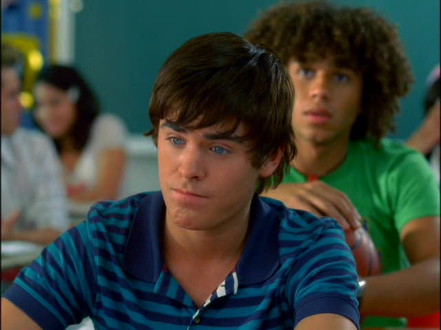 Zac Efron in High School Musical 2: Sing It All or Nothing!