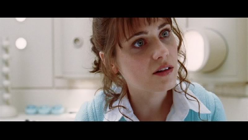 Zooey Deschanel in The Hitchhiker's Guide to the Galaxy